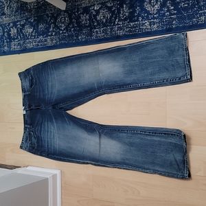 William Rast Men's Stretch Relaxed Straight Jeans 38x32 (NWOT)